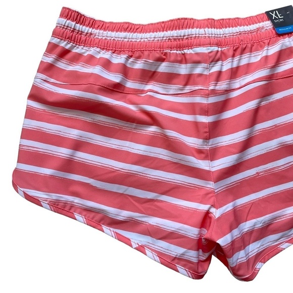 Columbia Women’s Bogata Bay Stretch UPF 50 Print Shorts Size XL Coral Stripe - Picture 6 of 9